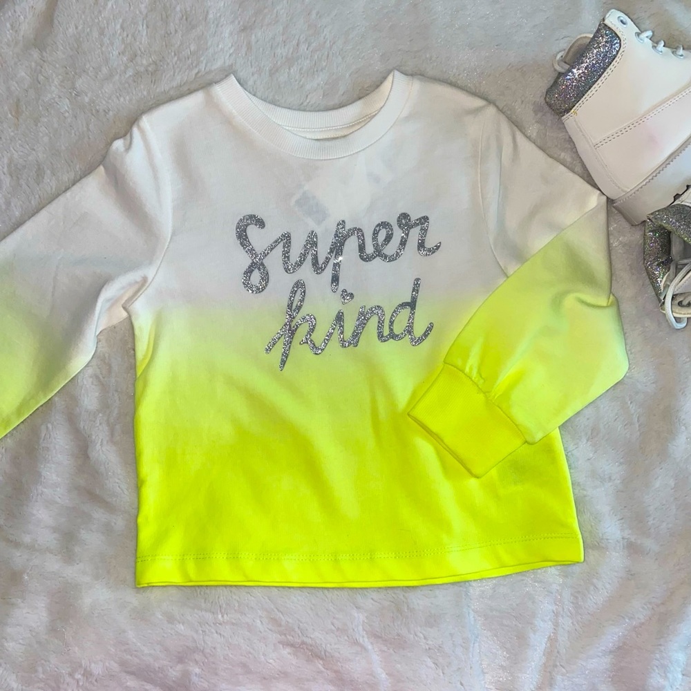 Ombré Long Sleeve Top 🤍